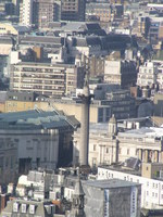 Nelson&rsquo;s Column from London Eye