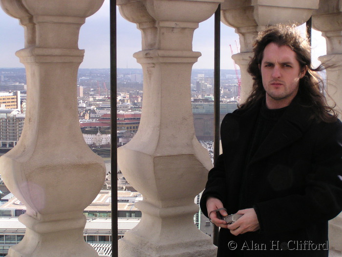 Ben on the Stone Gallery, St. Paul&rsquo;s Cathedral