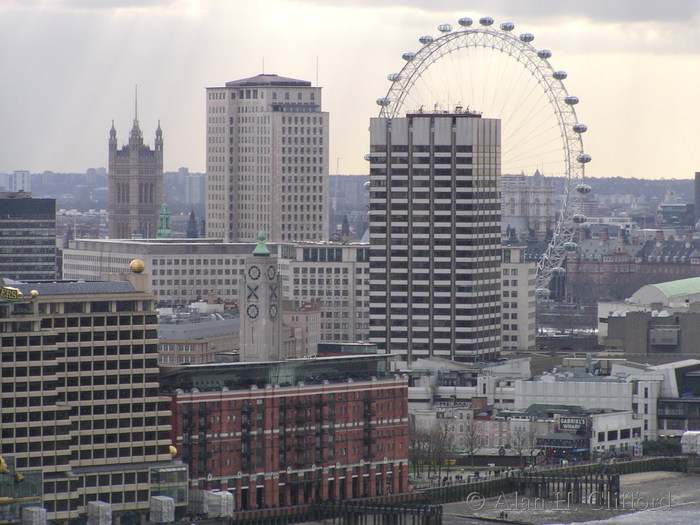 View from the Stone Gallery, St. Paul&rsquo;s Cathedral