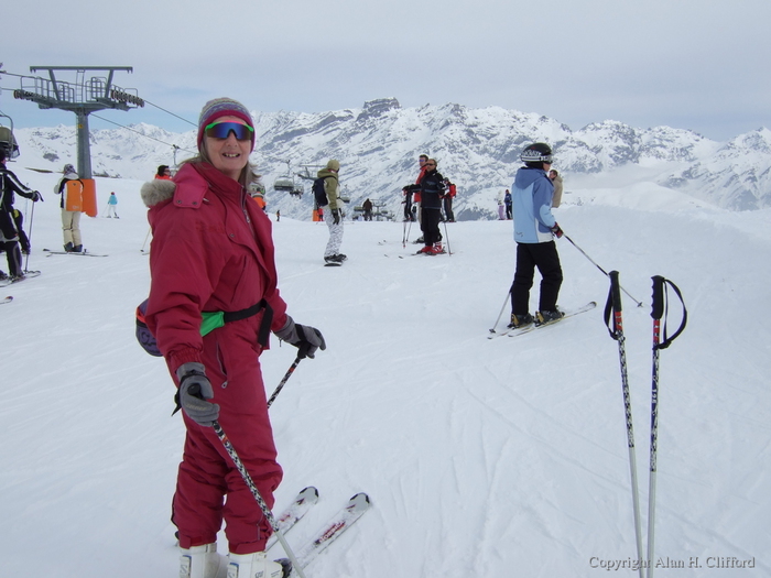 Margaret above Costaccia