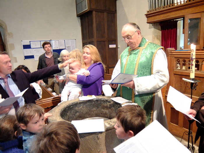 Oscar Lacey&rsquo;s Christening