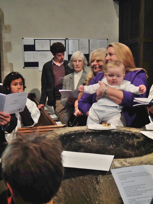 Oscar Lacey&rsquo;s Christening