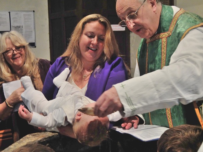 Oscar Lacey&rsquo;s Christening