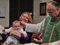 Oscar Lacey&rsquo;s Christening