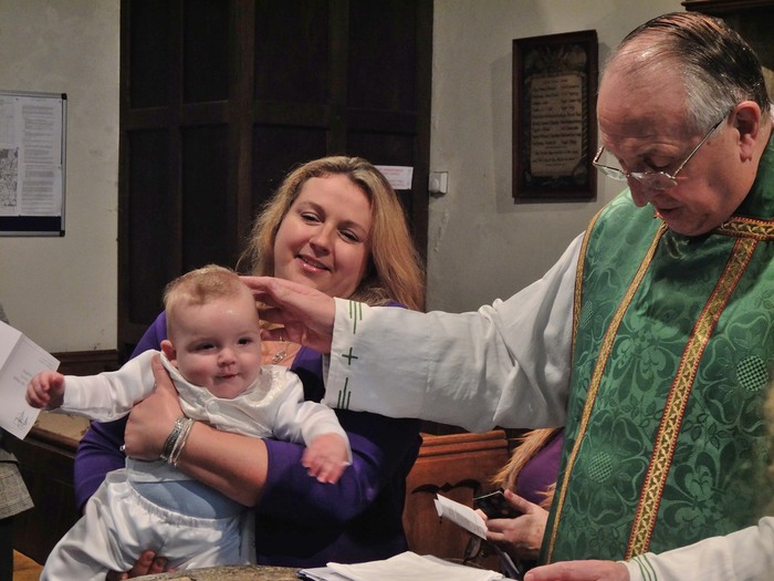 Oscar Lacey&rsquo;s Christening