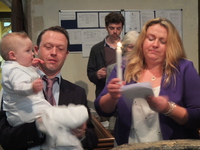 Oscar Lacey&rsquo;s Christening