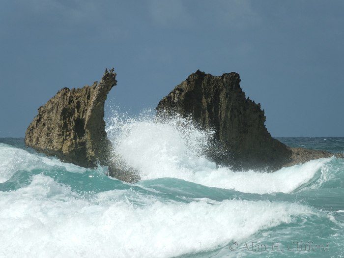 Sea stacks near Joe&rsquo;s River